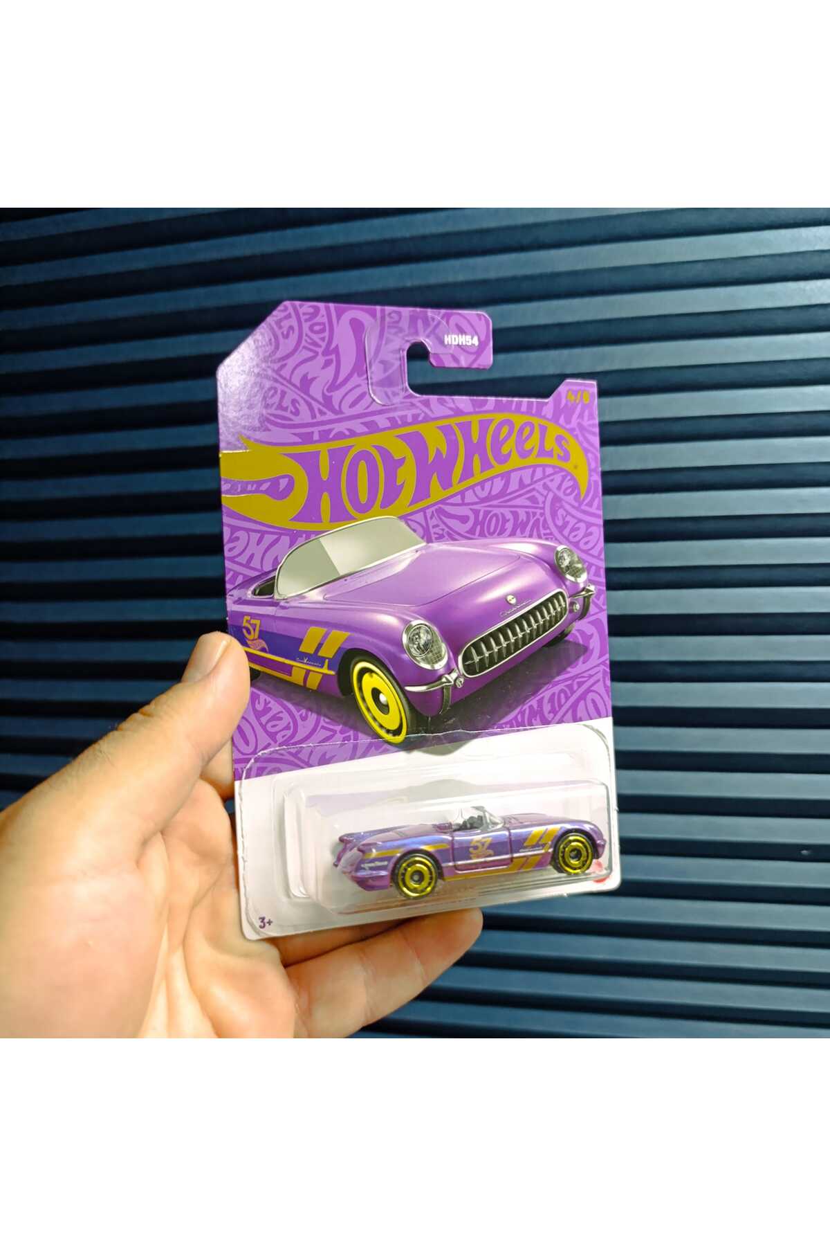 ماشین اسباب بازی 55 CORVETTE 57. سری ویژه سال هات ویلز اورجینال HOT WHEELS
