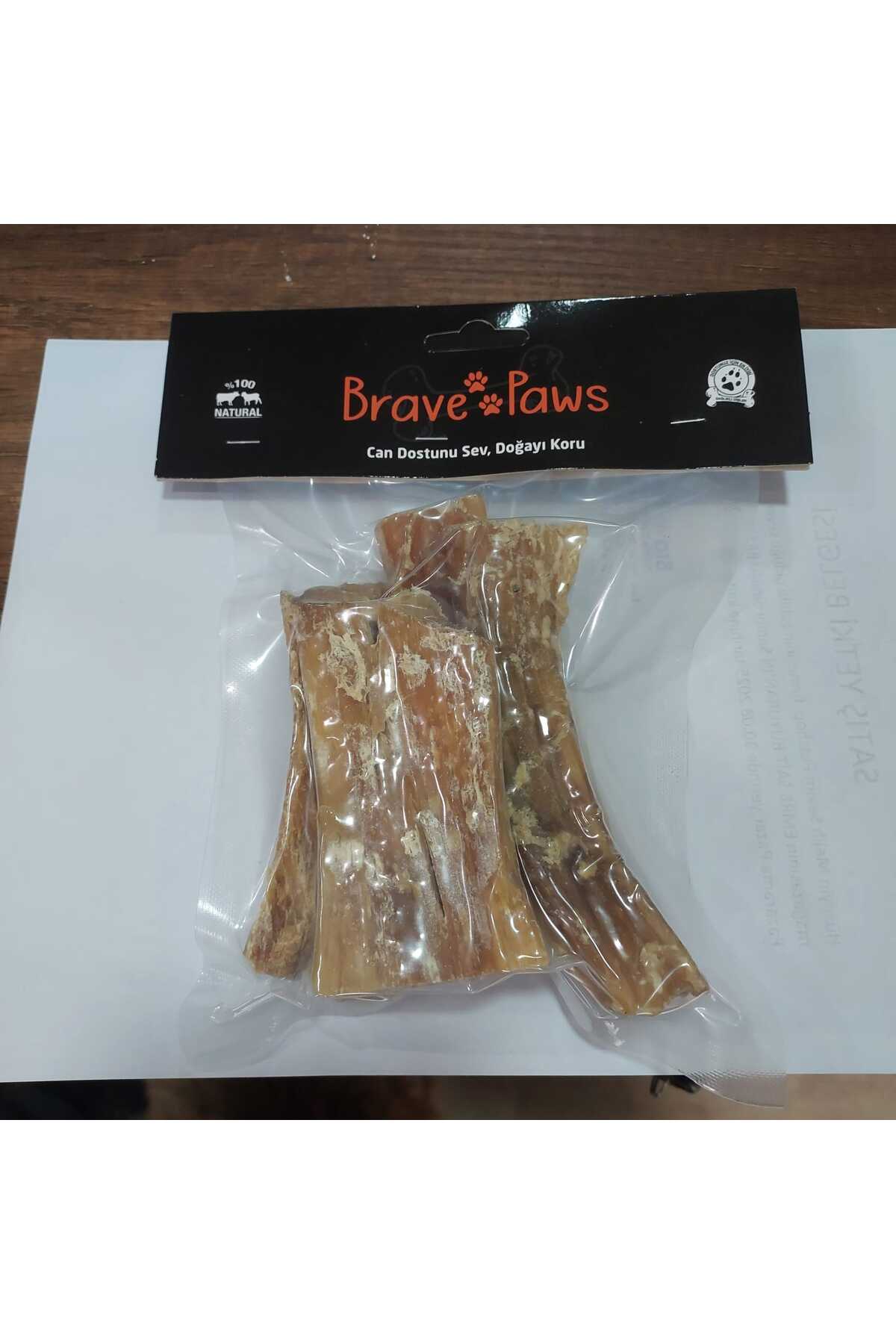 تشویقی سگ با تاندون گاو بریو پاوز BRAVE PAWS، ۱۰۰ گرم