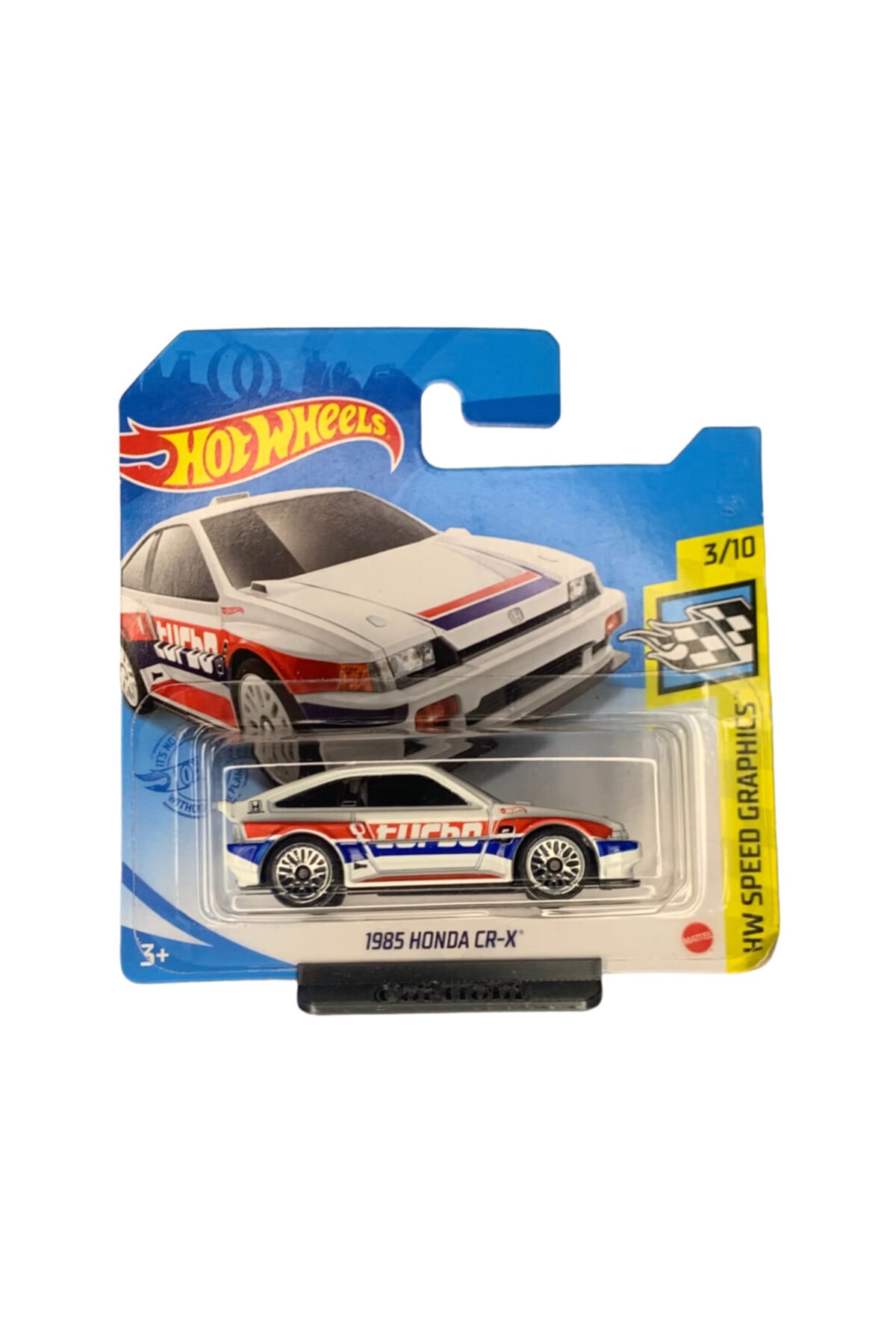 مدل خودرو 1985 هوندا CRX مقیاس 1:64 گرافیک سرعت HW اورجینال HOT WHEELS