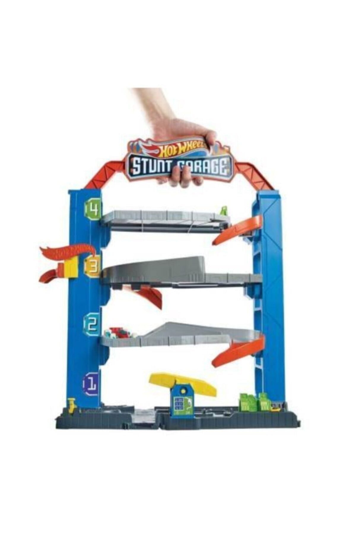 ست وسیله نقلیه ADVENTURE START GARAGE 4 طبقه GNL70 از ترکیه HOT WHEELS