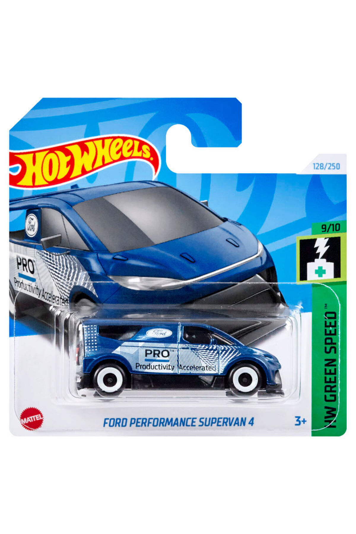 ماشین اسباب بازی SINGLE CARS FORD PERFORMANCE SUPERVAN 4 HTD33 هات ویلز اورجینال HOT WHEELS
