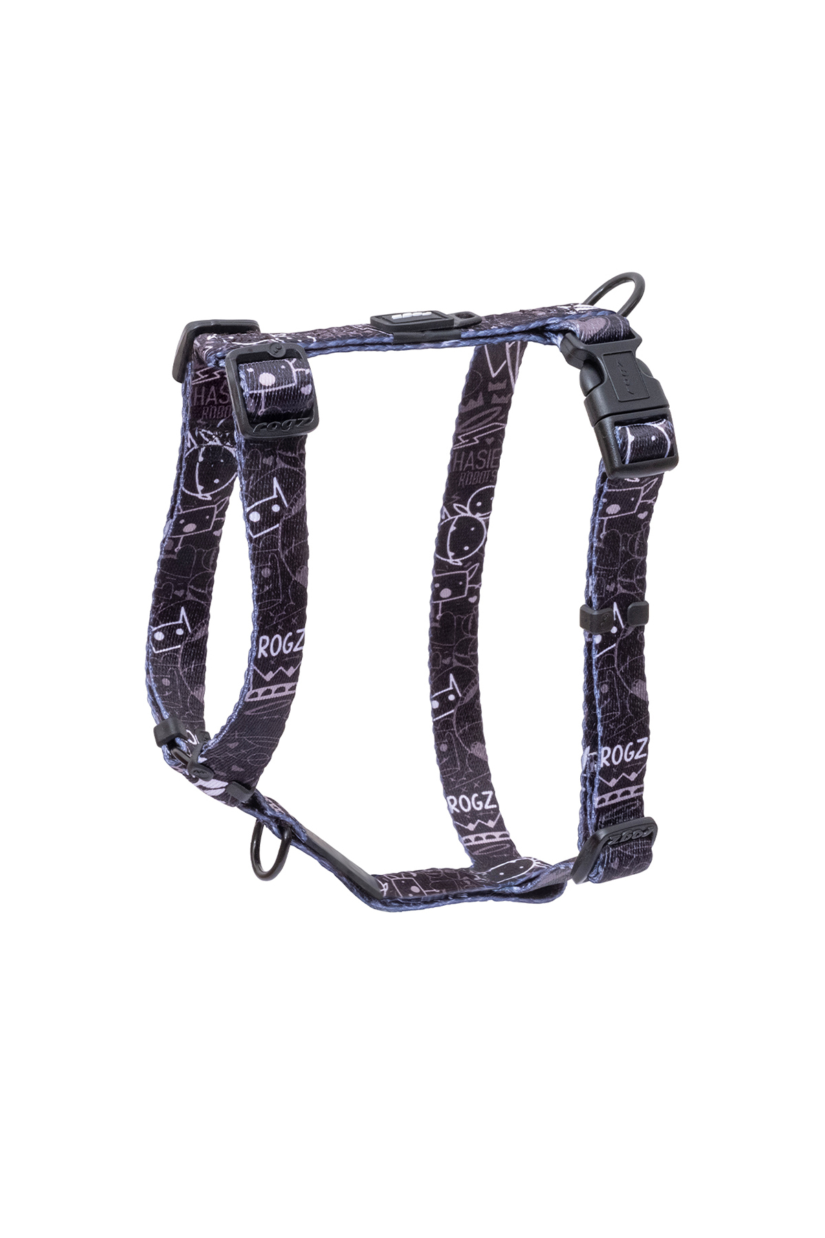 قلاده سینه‌ای سگ راگز Rogz Fusion Harness، سایز S، مشکی شب