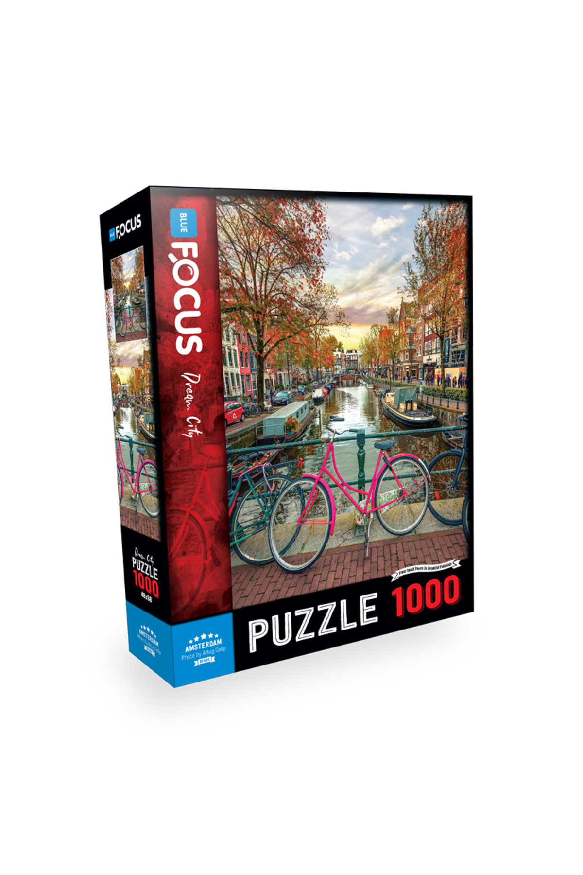 پازل 1000 قطعه آمستردام اورجینال Blue Focus