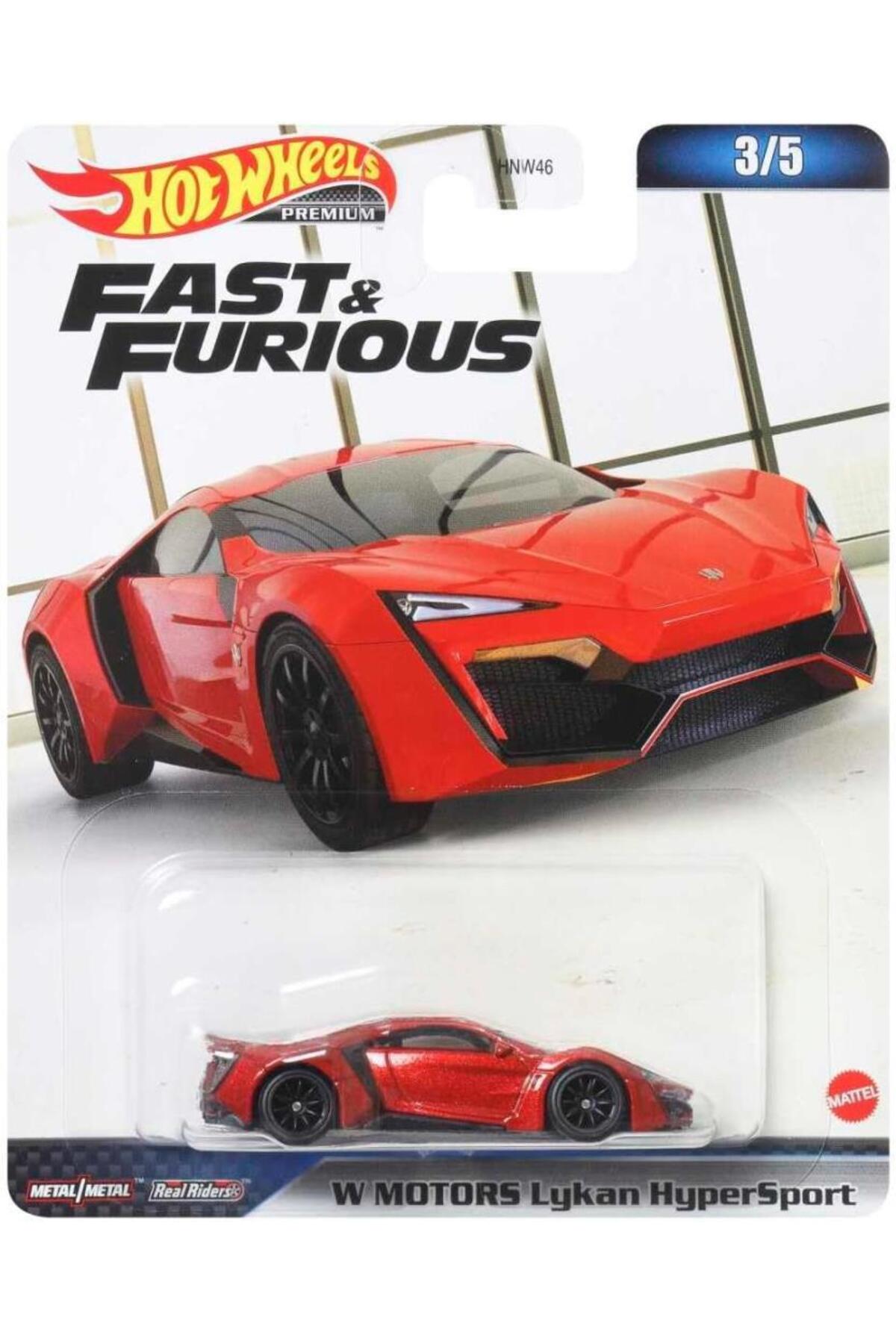 مدل خودرو ماشین پریمیوم FAST% FURIOUS W MOTORS LYKAN HYPERSPORT 3 5 اورجینال HOT WHEELS