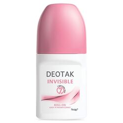 رول‌آن دئودورانت اینویزیبل دئوتک Deotak مقاوم در برابر آب حجم ۳۵ میلی‌لیتر