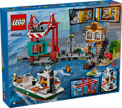 مجموعه ساختنی بندر با کشتی باری لگو LEGO سیتی City مدل 60422، ۱۲۲۶ قطعه