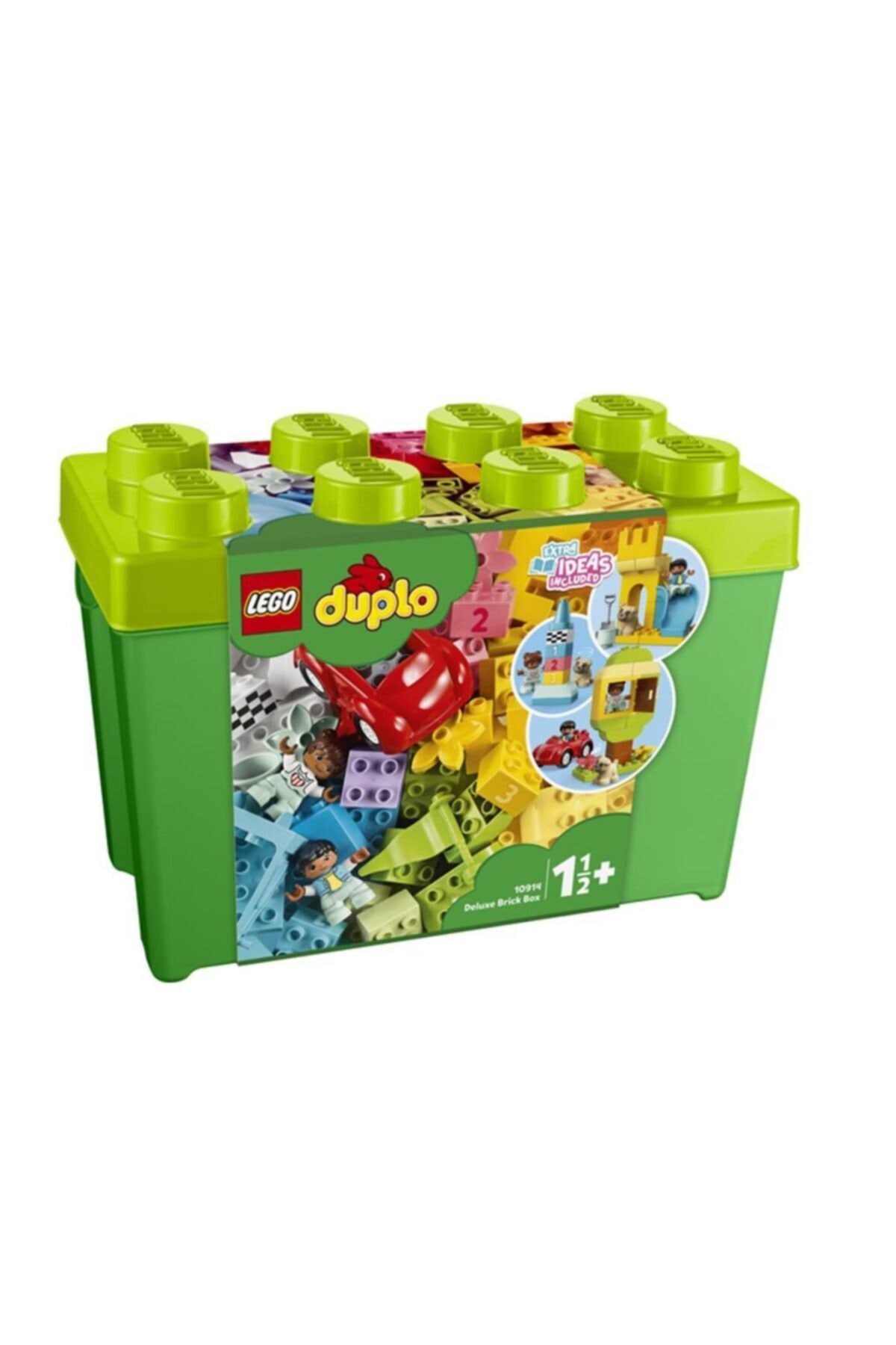 لگو و اسباب بازی های ساخت محور جعبه ساختمان لوکس 10914 DUP 85 PCS DUPLO + 1.5 سال اورجینال LEGO