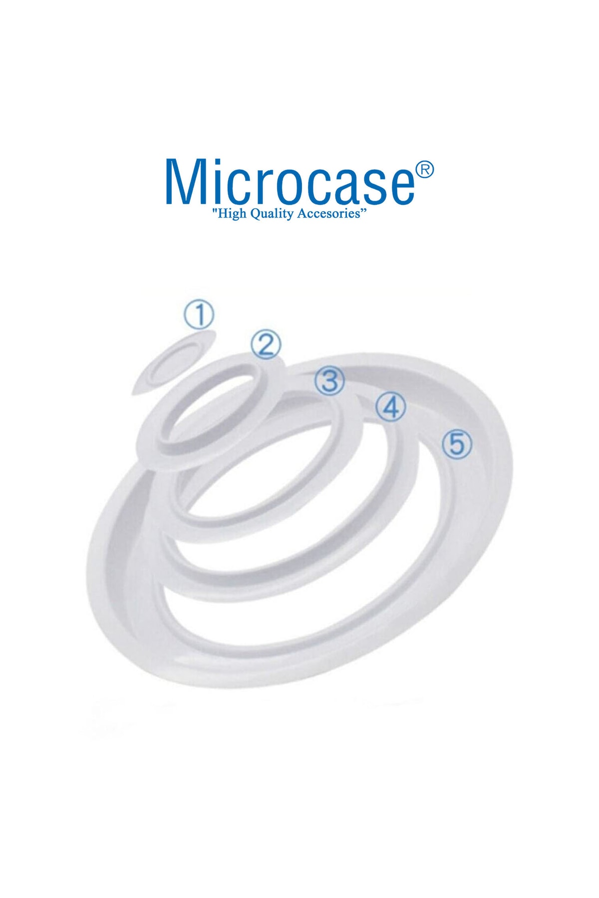 ست آموزش توالت گربه میکروکیس Microcase مدل Al3229 سفید