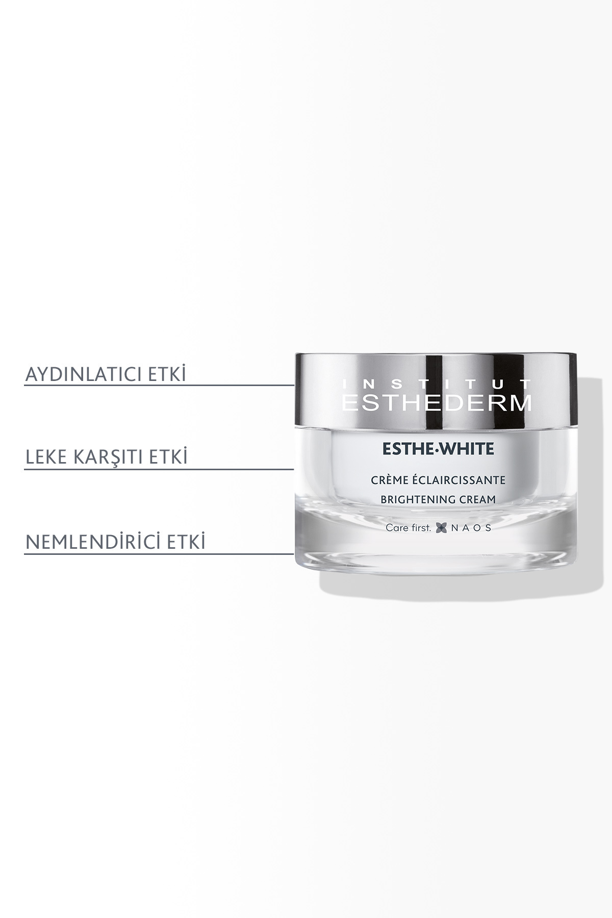 INSTITUT ESTHEDERM روزانه مرطوب کننده ضد چین و چروک و روشن کننده پوست Esthe White 50ml