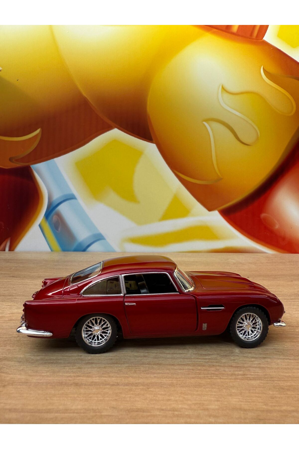 مدل خودرو 1963 استون مارتین DB5 DIECAST ماشین کلکسیونی قدیمی درهای باز کردن را بکشید و رها کنید اورجینال scntoys