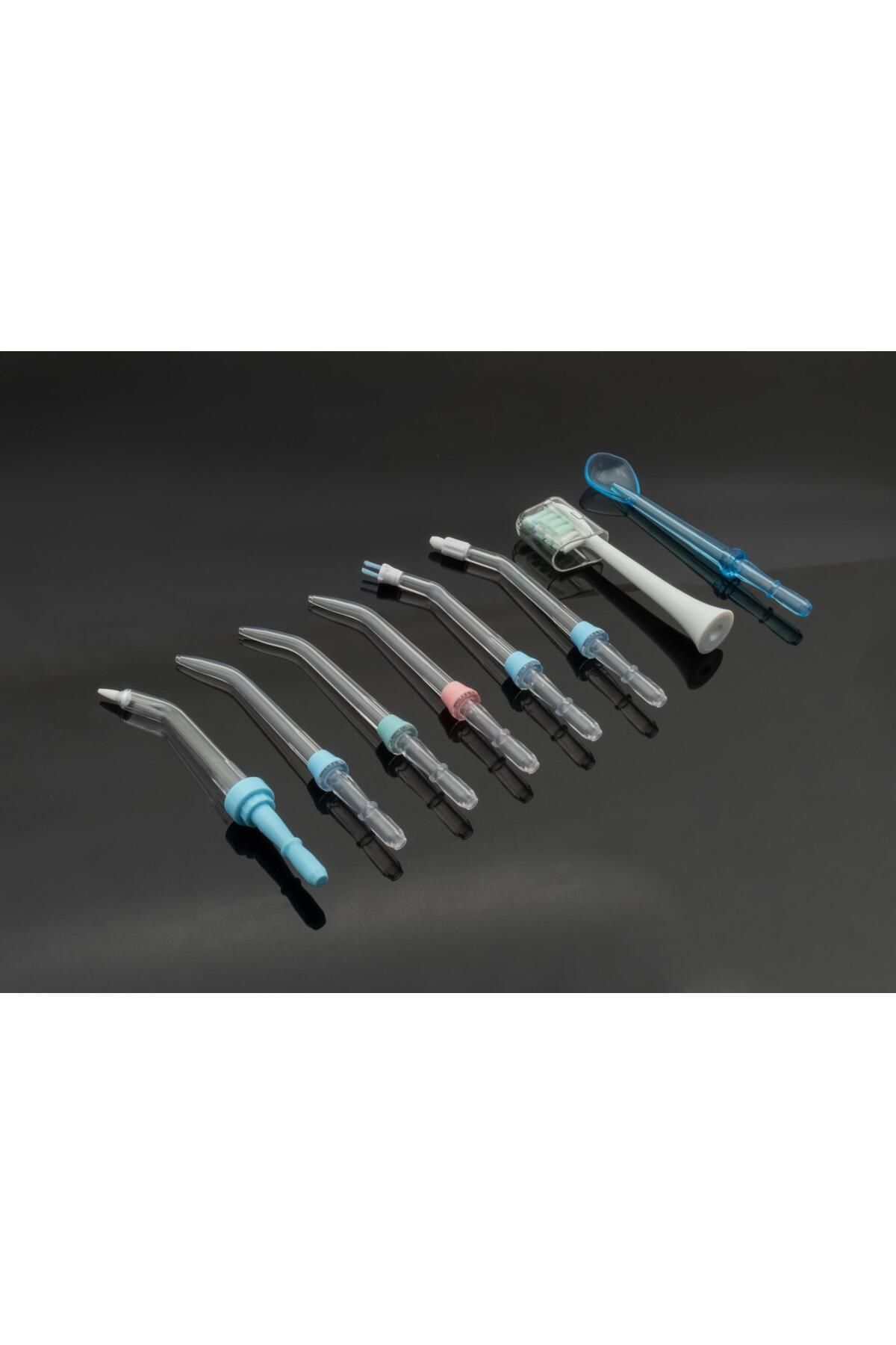 مسواک شارژی نکات یدکی استاندارد 8 تکه سازگار NICEFEEL FC163 اورجینال NPO