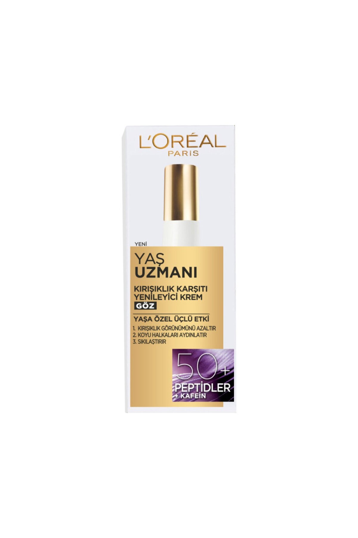 L'Oreal Paris کرم چشم ضد چروک تجدید سن لورآل پاریس 50 ساله