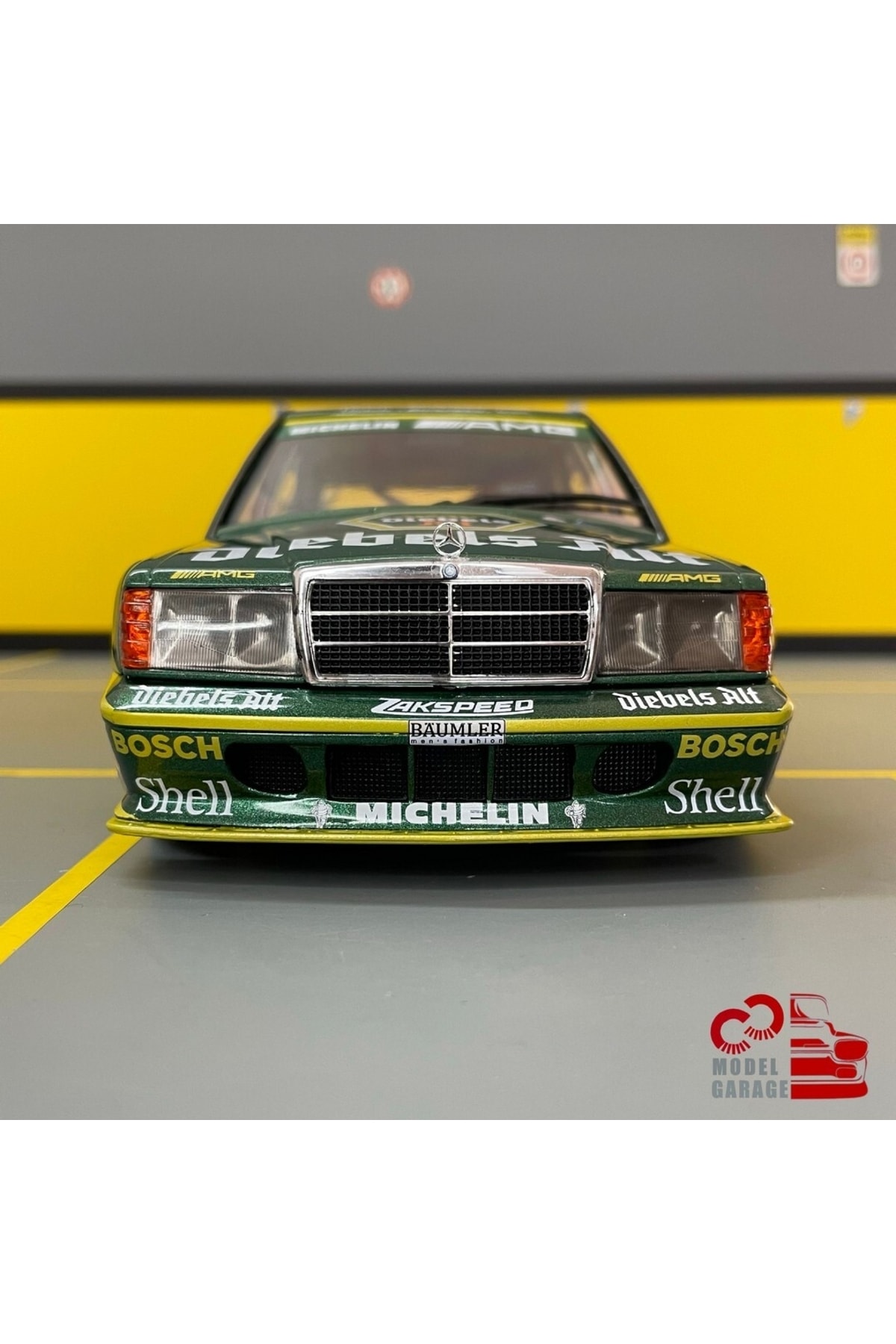 مدل خودرو مرسدس 190 EVO II 1 18 SCALE DIECAST METAL MODEL اورجینال Solido