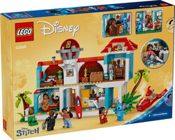 مجموعه ساختنی خانه ساحلی لیلو و استیچ لگو LEGO دیزنی Disney مدل 43268، ۸۳۴ قطعه، حداقل سن ۹ سال