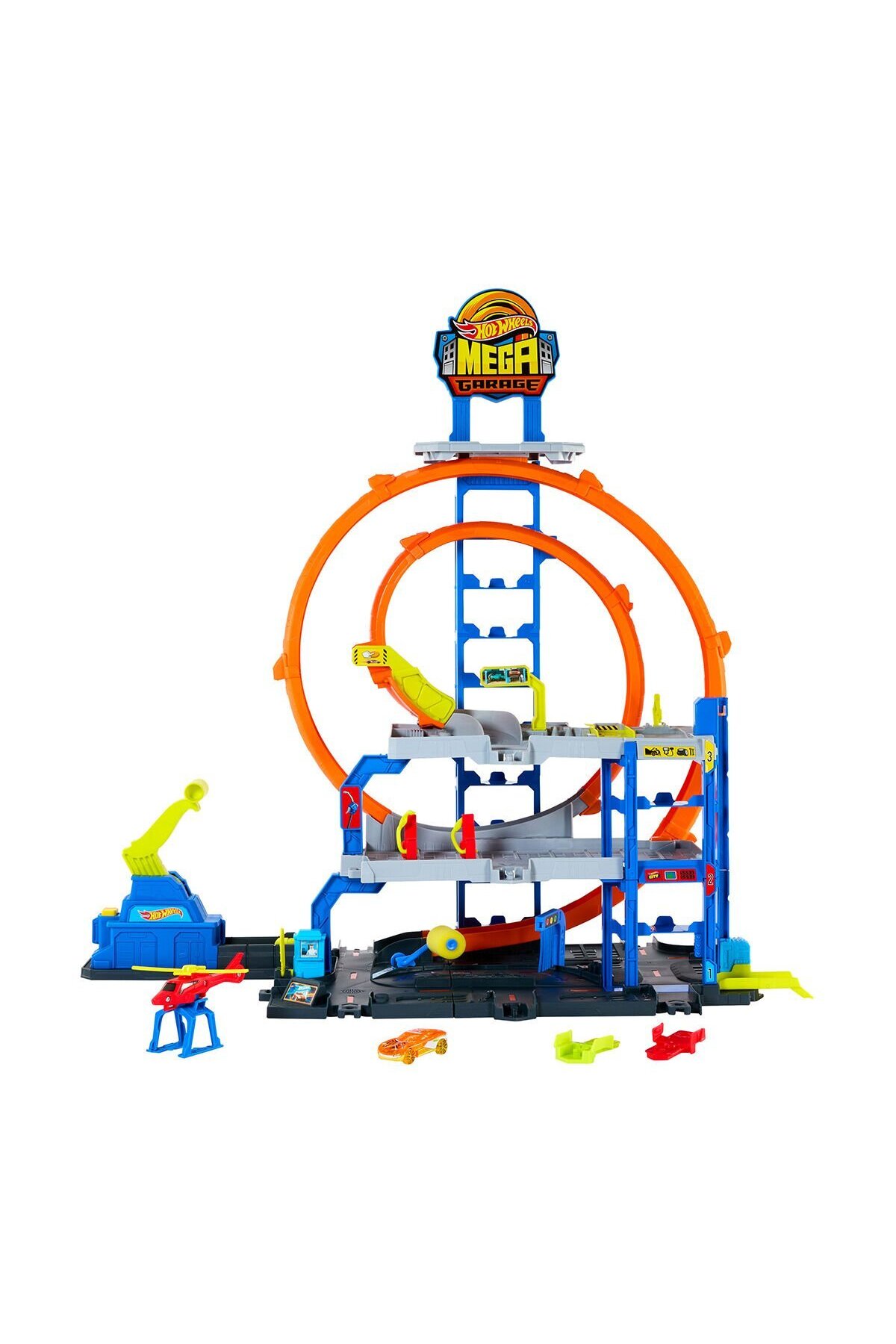 اسباب بازی های فیگور دیگر گاراژ مگا لوپ JBM74 از ترکیه HOT WHEELS