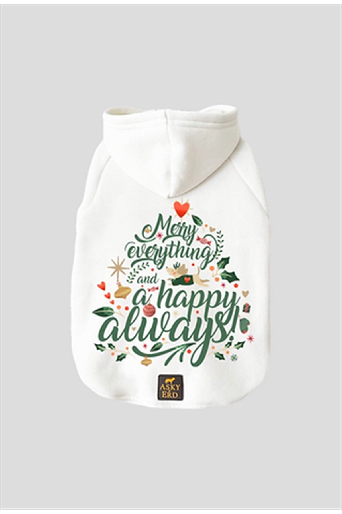 لباس سگ قرمز از مجموعه Woofmas Collection | Merry Everything از آسکی‌اندارد Asky&Erd