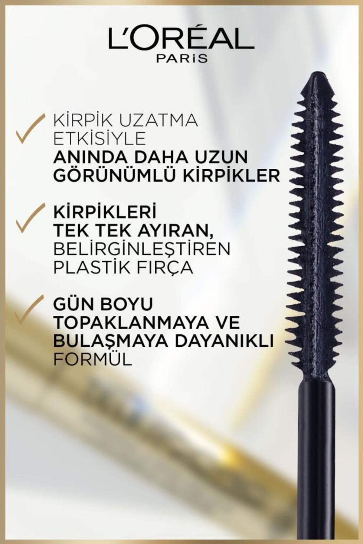 ریمل TELESCOPIC GOLD مشکی و INFAILLIBLE 24H بنیاد پودر سایش تازه 40 CASHMERE L'Oreal Paris