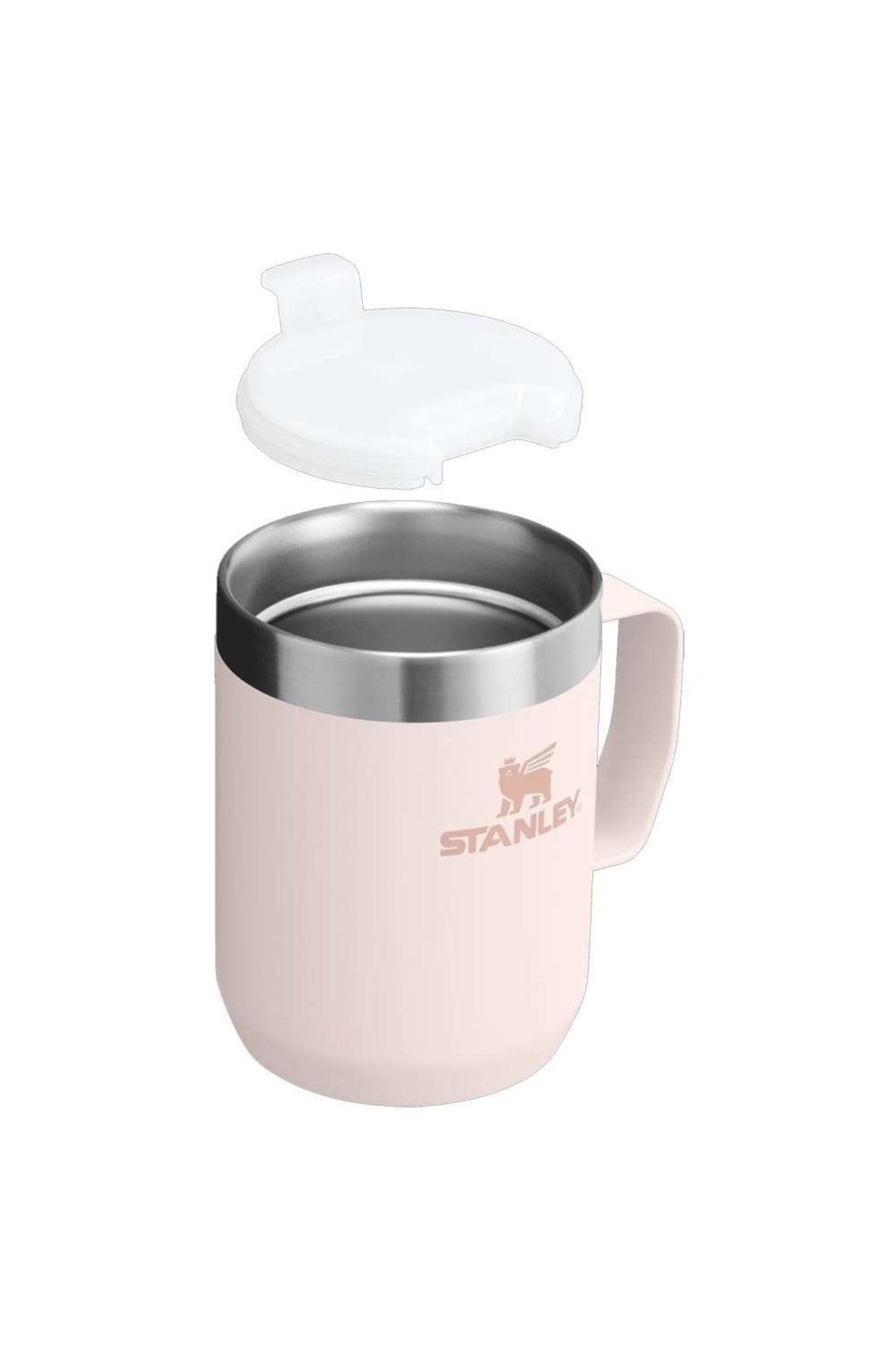 ماگ لیوان رز کوارتز 8OZ کلاسیک VAC CAMP جام قمقمه اتحادیه اروپا اورجینال Stanley