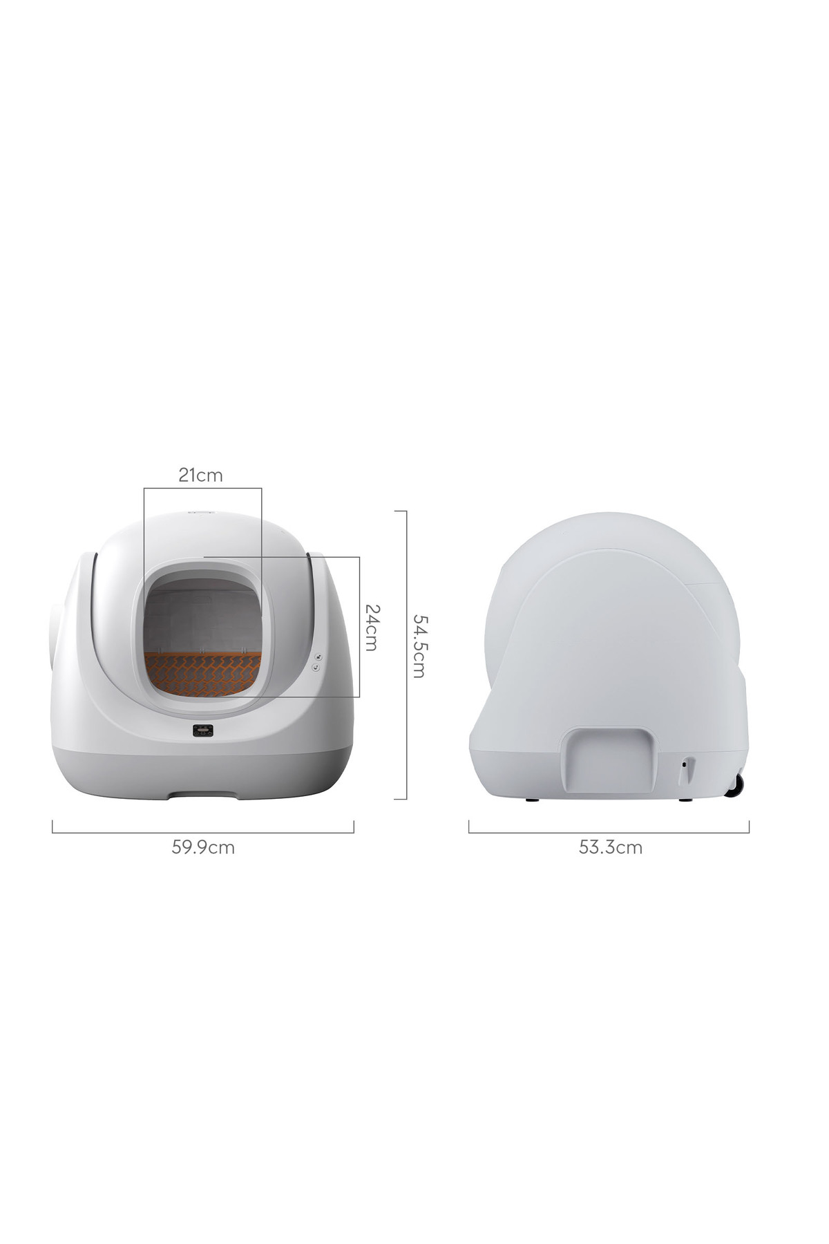 جعبه خاک خودکار گربه کت‌لینک Catlink Scooper SE (Lite)، مدل CL-CA-03