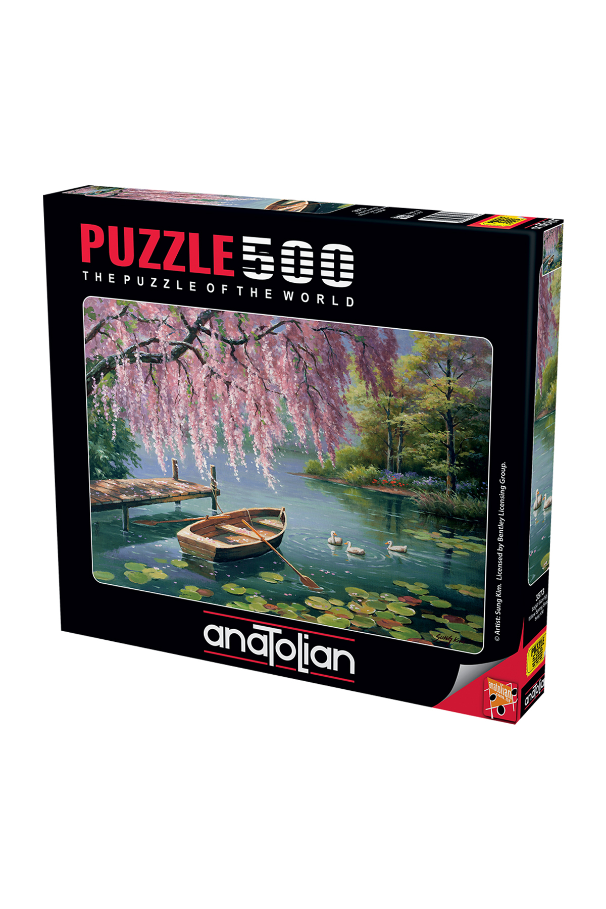 پازل 500 قطعه بید زیبایی 3573 اورجینال Anatolian Puzzle