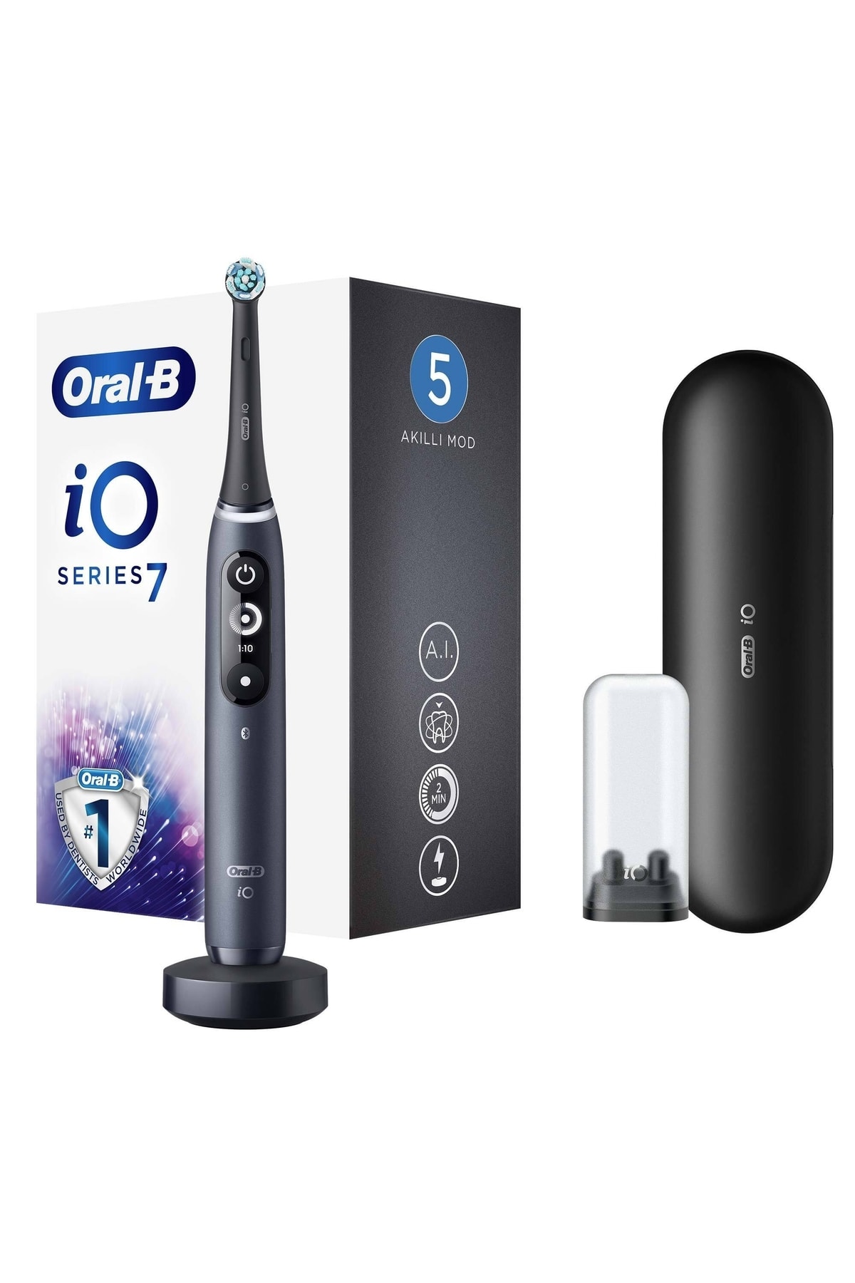 Oral-B مسواک برقی شارژی Io 7 رنگ مشکی