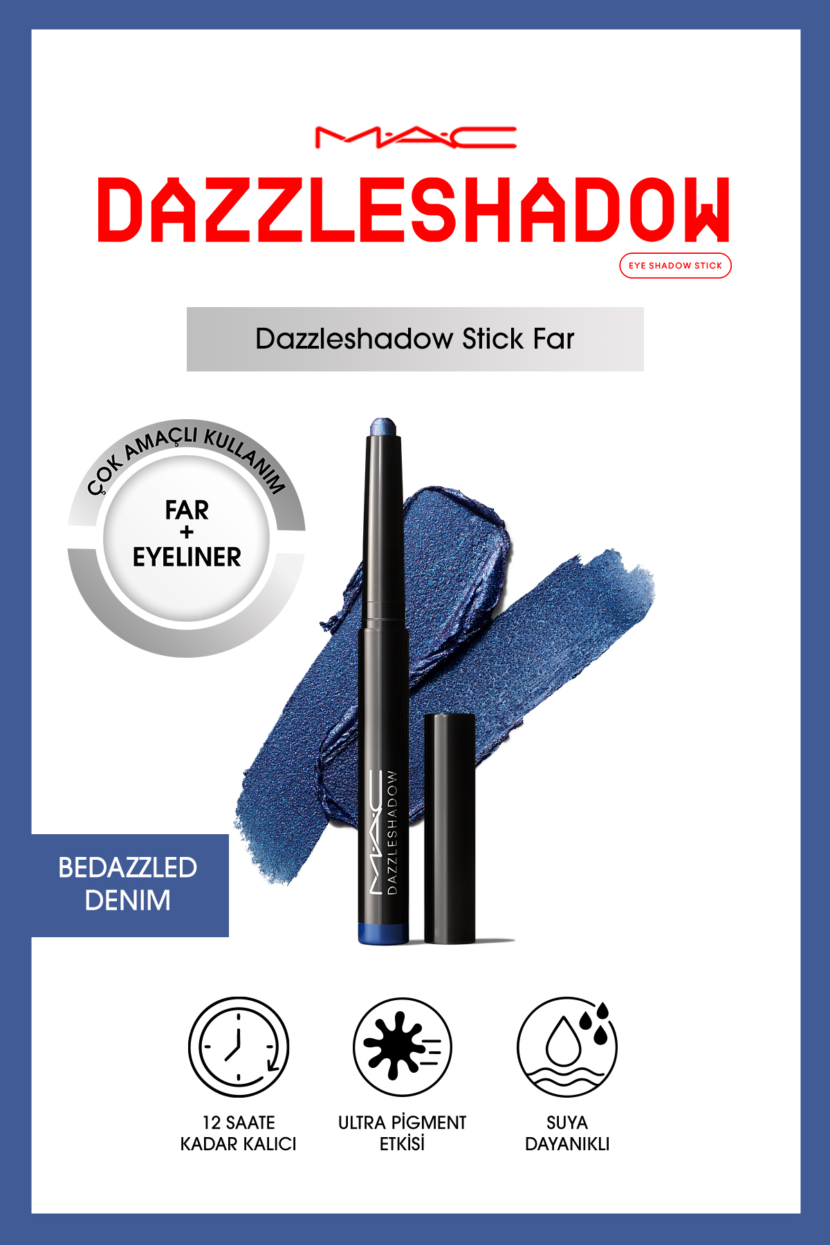 سایه چشم DAZZLESHADOW STICK دور جین خوابیده Mac