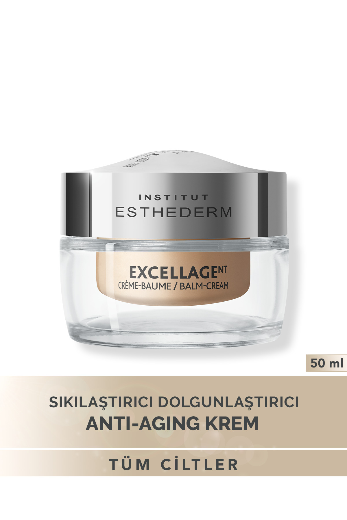کرم صورت اکسلاژ سفت کننده مرطوب قوی ویتامین E 50 میل اورجینال INSTITUT ESTHEDERM