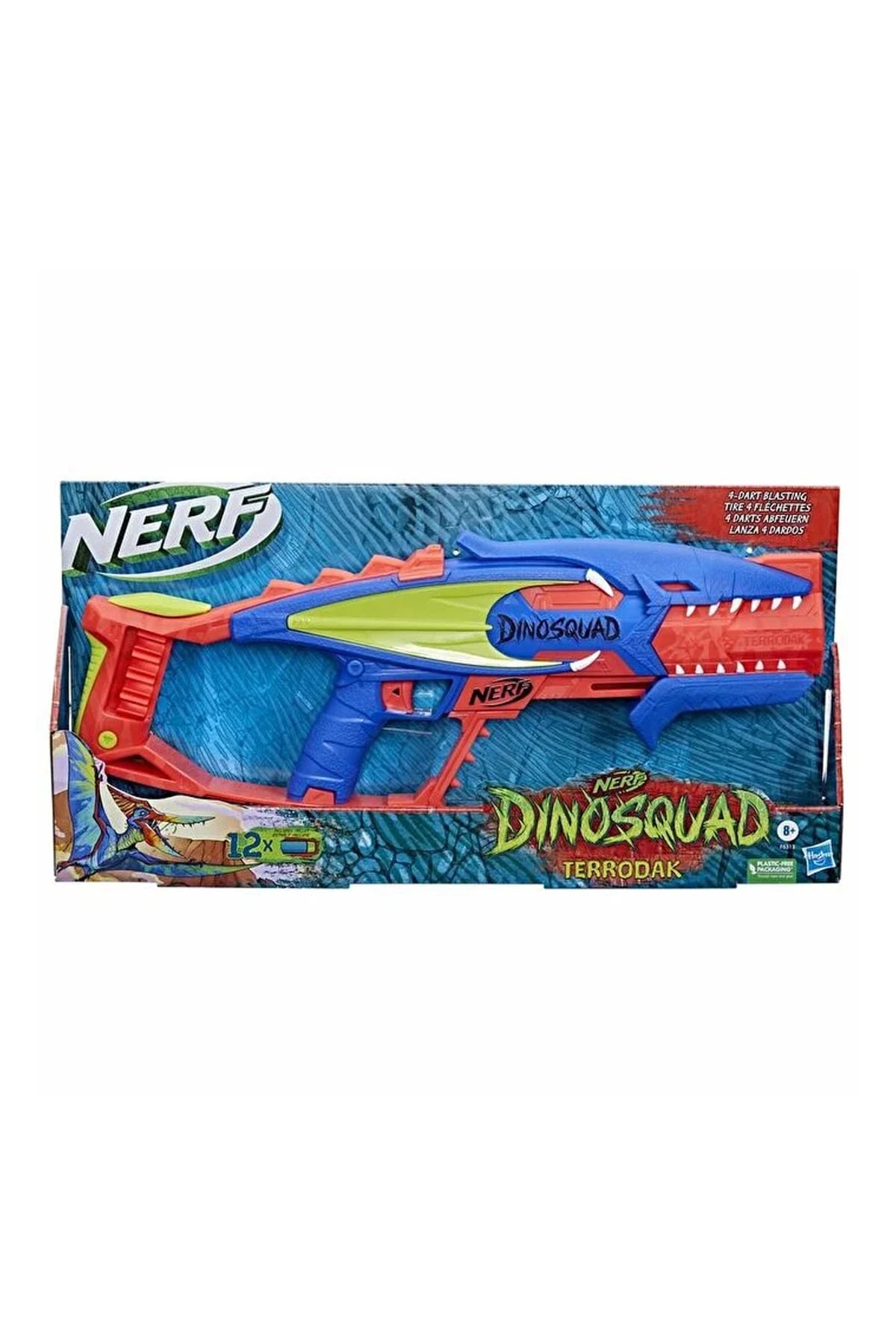 تفنگ های اسباب بازی و آب DINOSQUAD TERRODAK نرف اورجینال Nerf