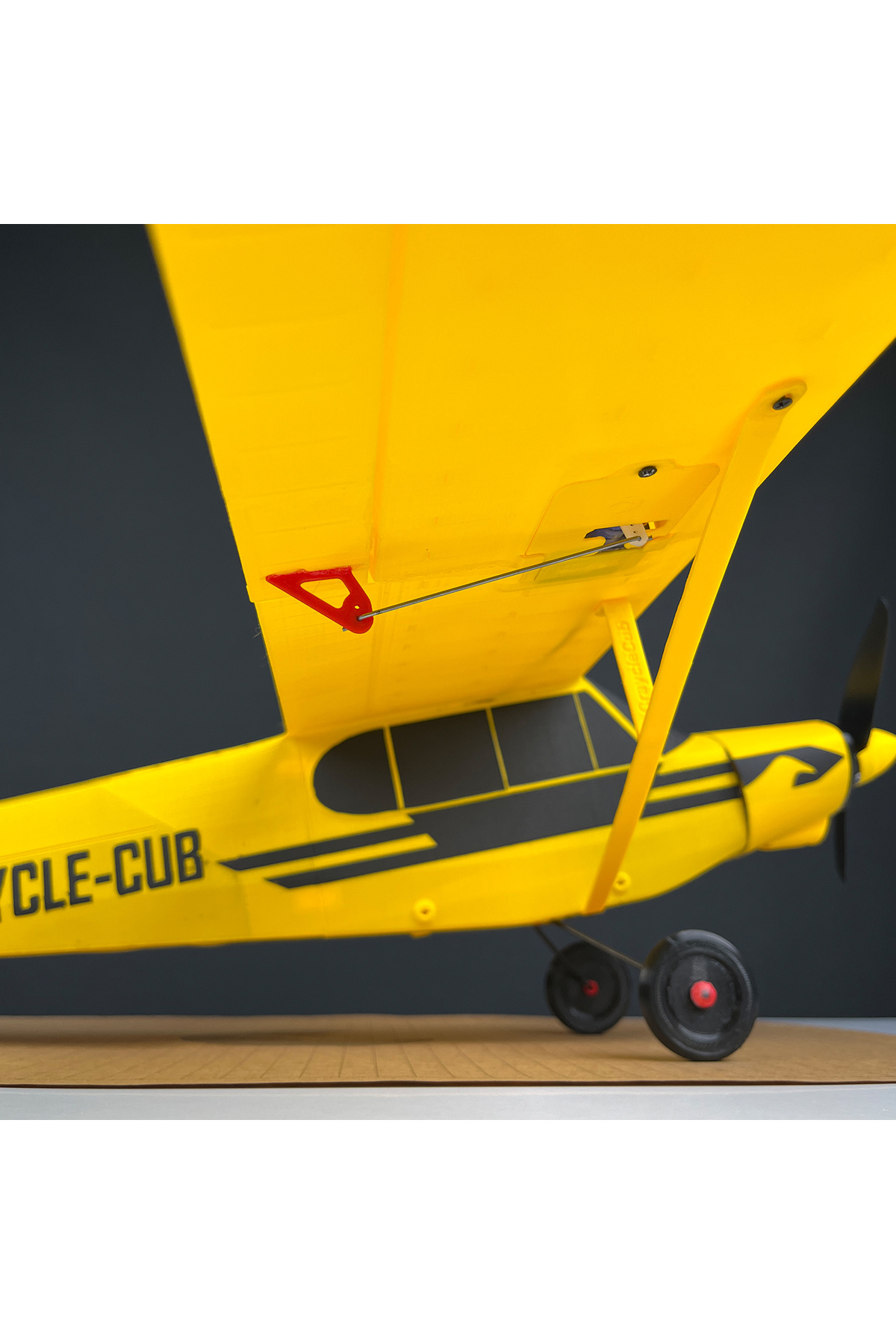 هواپیمای RC CUB V2 800 میلی متر FPV مدل هواپیما کیت بدنه بدون الکترونیک از ترکیه Craycle