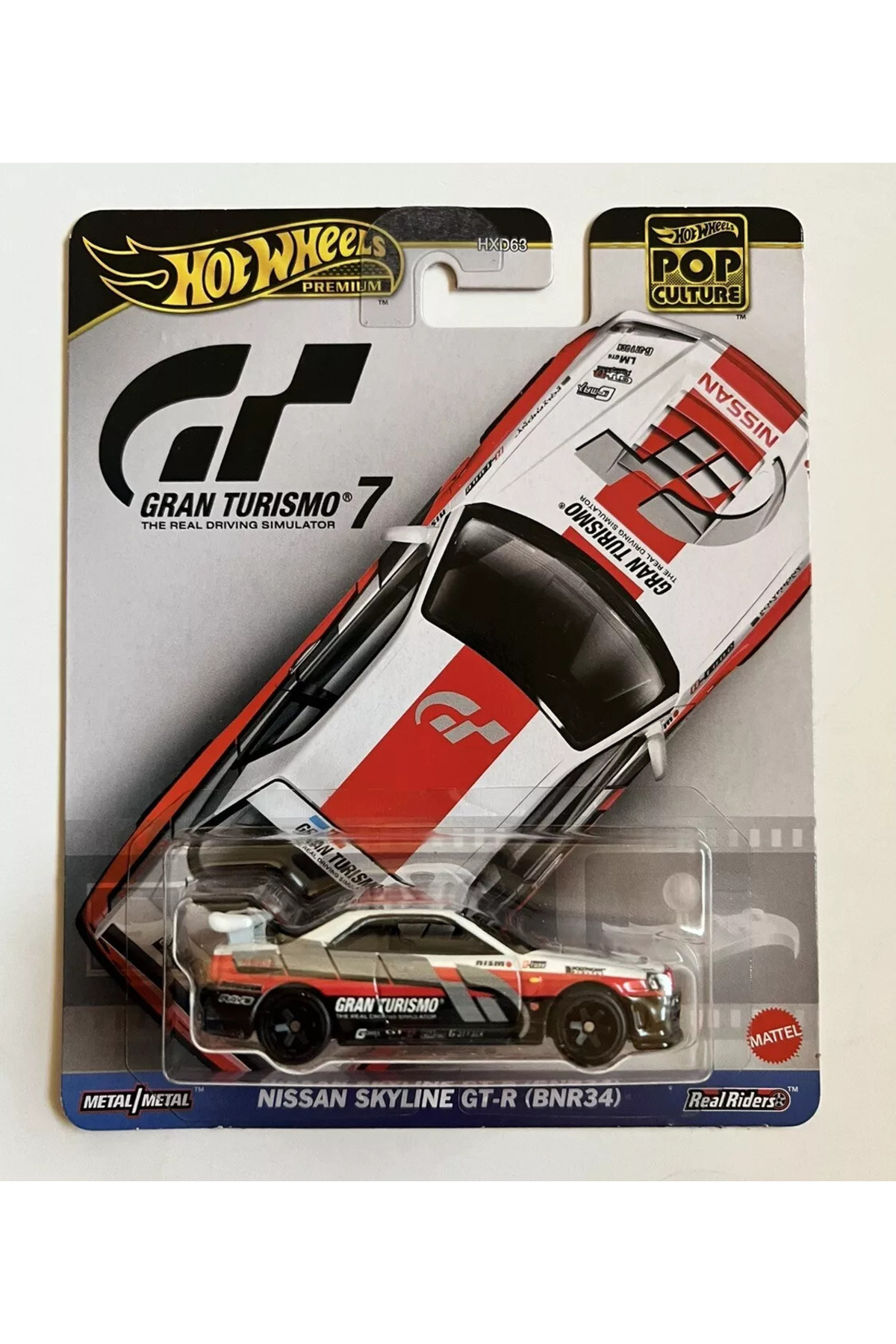 ماشین اسباب بازی نیسان اسکای لاین GT R BNR34 از ترکیه HOT WHEELS