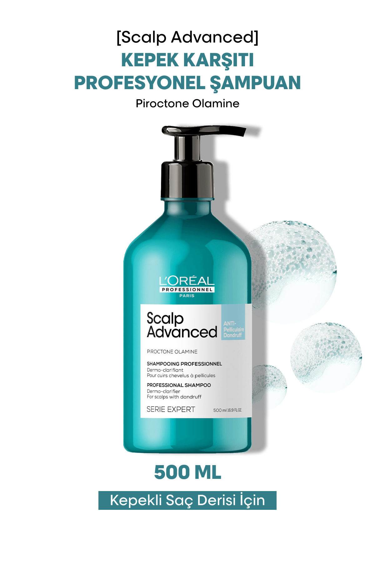 L'oreal Professionnel شامپو حرفه ای ضد شوره پیشرفته Serie Expert 500 میلی لیتر