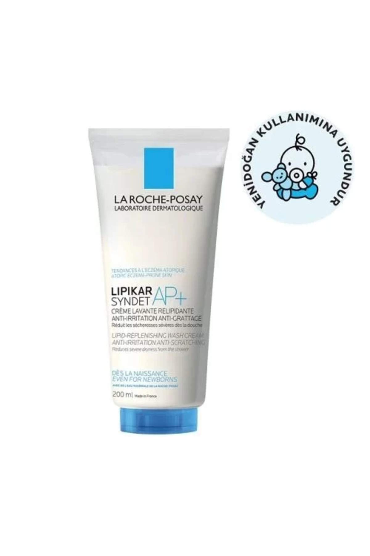La Roche Posay ژل شستشوی بدن لیپیکار سیندت AP حجم 200 میلی لیتر