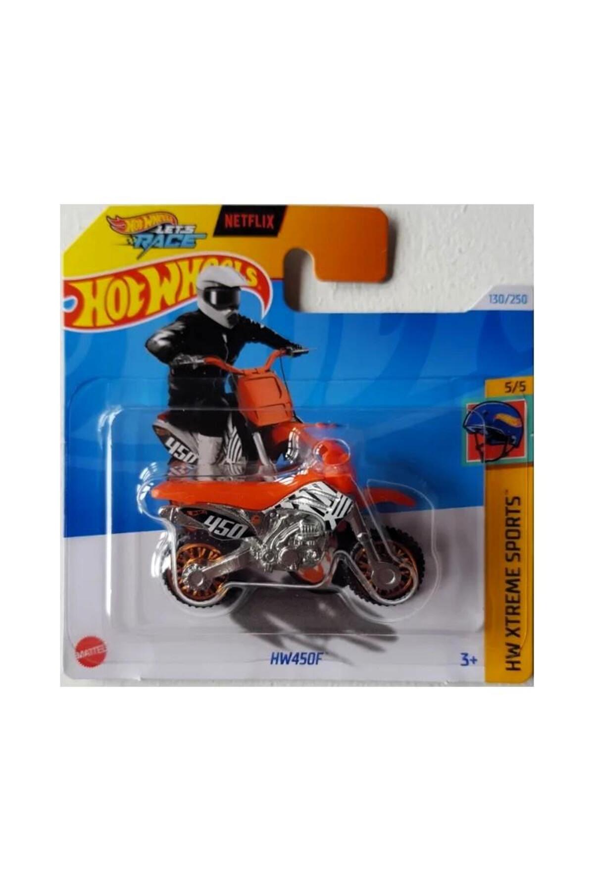 ماشین اسباب بازی SINGES HW450F HTC00 هات ویلز اورجینال HOT WHEELS