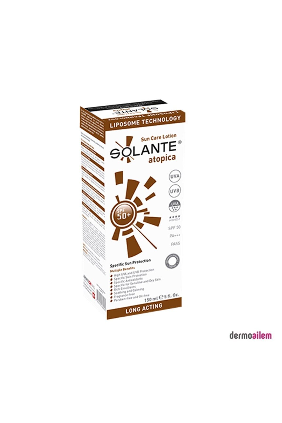 Solante لوسیون ضد آفتاب SPF 50+ آتوپیکا