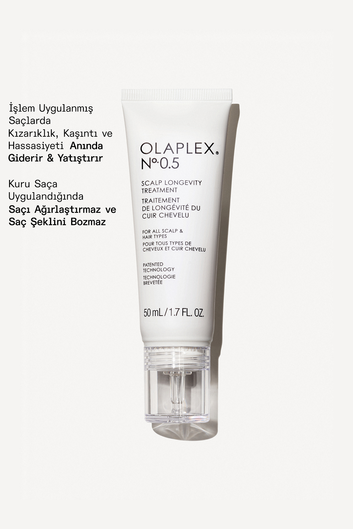 ویتامین مو سرم ضد 50 میلی لیتری NO 0.5 SCALP LONGEVITY TREATMENT اورجینال Olaplex