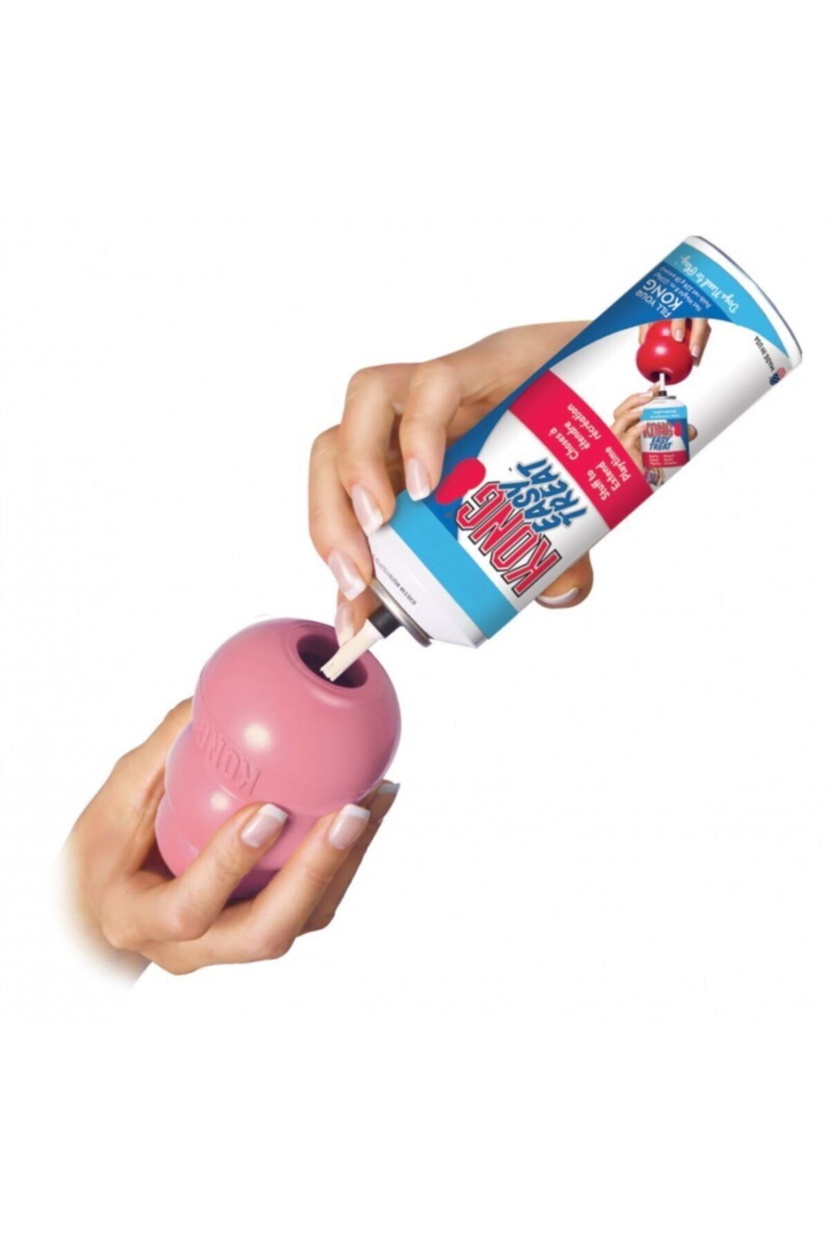 اسباب‌بازی توله‌سگ کنگ Kong Puppy، سایز Large، ۱۰ سانتی‌متر سفید