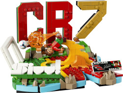 مجموعه ساختنی و نمایشی لحظات فراموش‌نشدنی کریستیانو رونالدو از لگو LEGO، سری ادیشنز، مدل 43012، ۴۹۰ قطعه