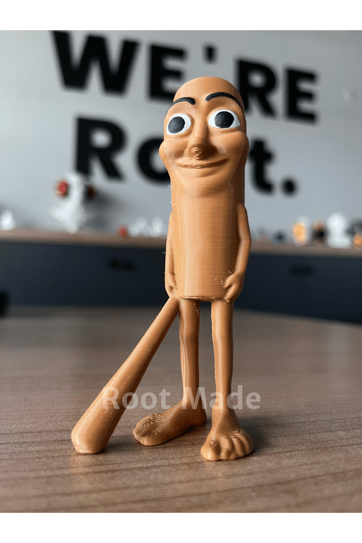 فیگور TUNG SAHUR BRAINROT FIGURE TIKTOK AI CHARACTER MEME FIGUR از ترکیه Root Made