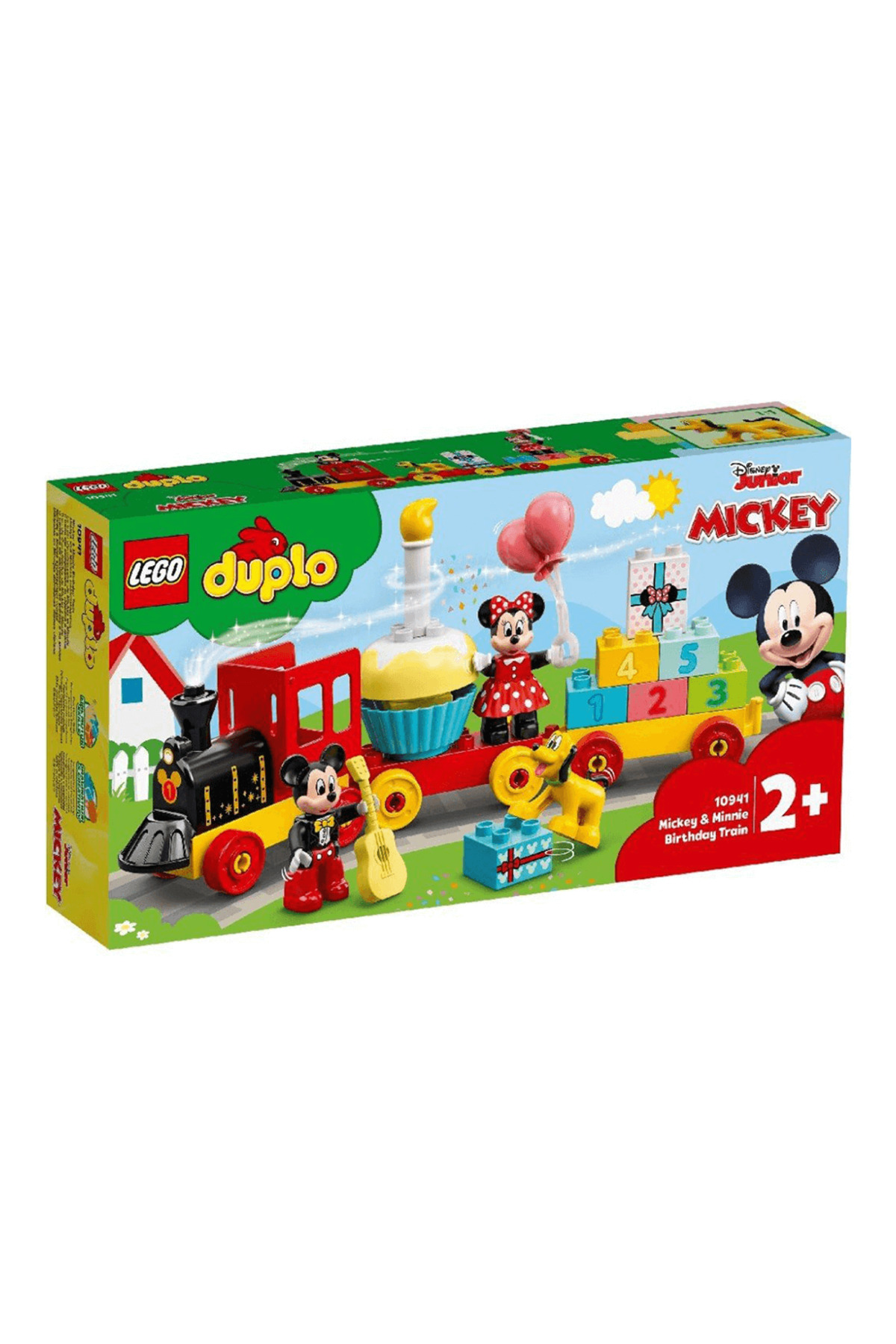 لگو و اسباب بازی های ساخت محور DUPLO DISNEY MICKEY AND MINNIE BIRTHDAY TRAIN 10941 اورجینال LEGO