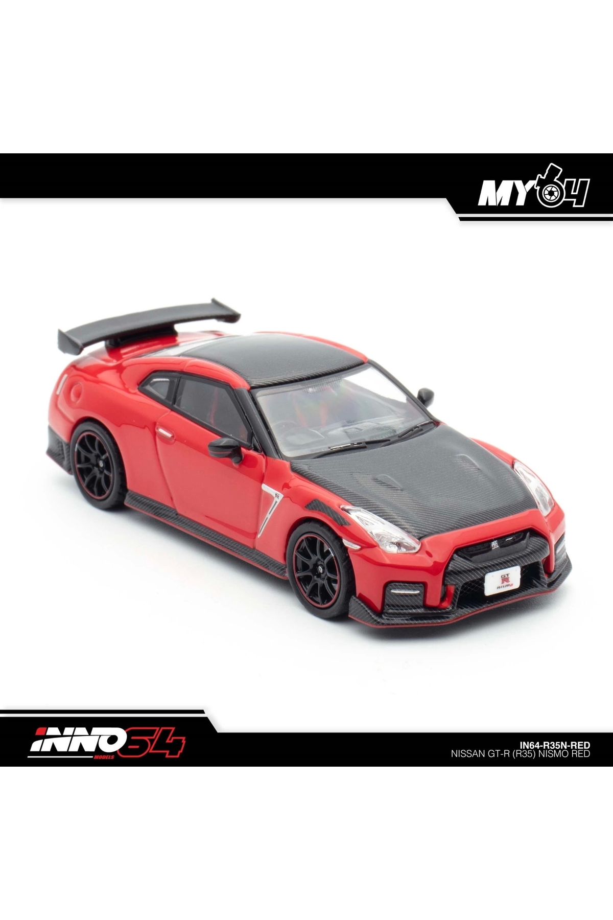 مدل خودرو INNO 1 64 NISSAN GT R R35 NISMO RED اورجینال Inno 64 Models