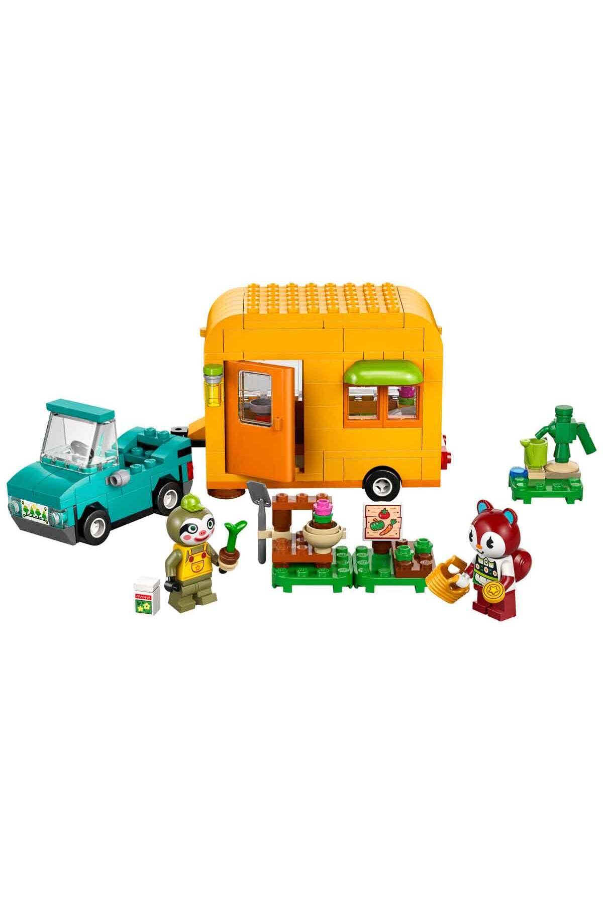 لگو و اسباب بازی های ساخت محور ANIMAL CROSSING LEIF CARAVAN AND GARDEN SHOP 77054 CREATE FOR KIDS 7 به بالا از ترکیه LEGO