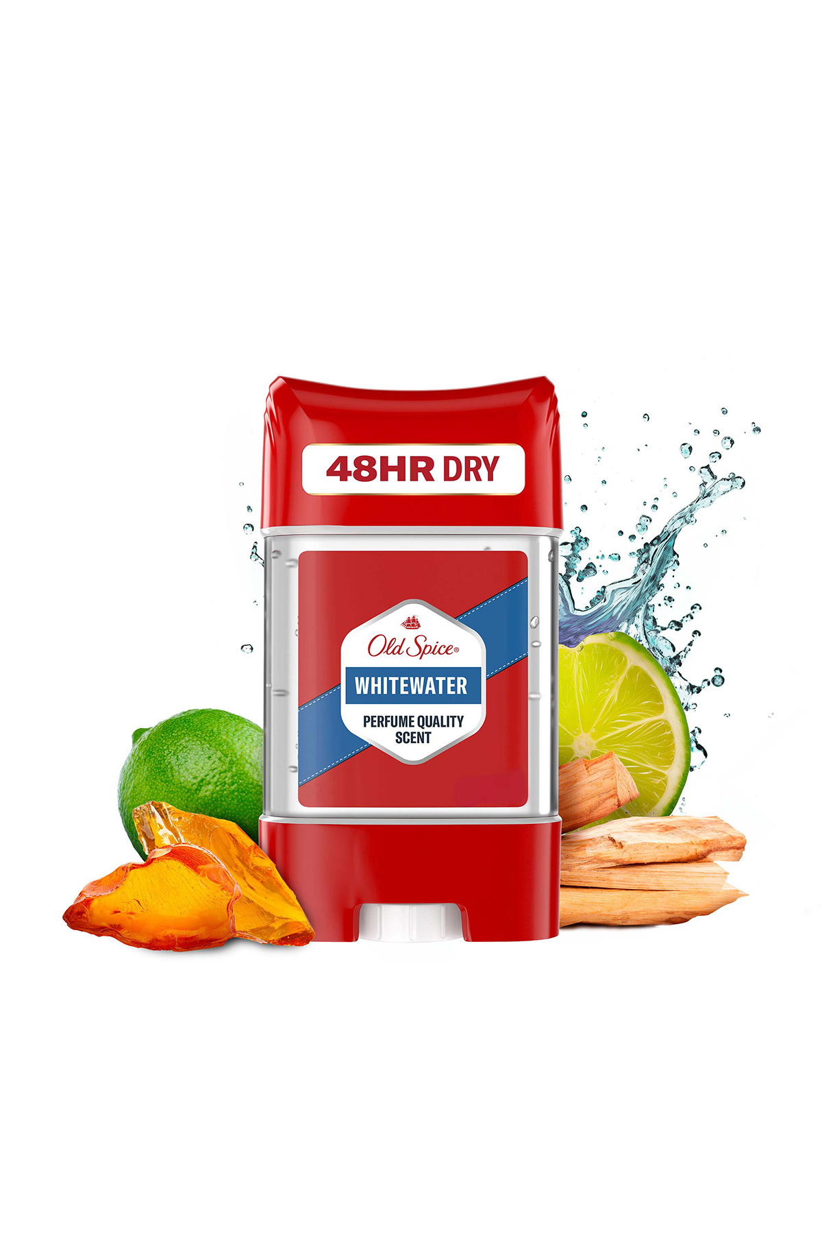 دئودورانت ژل شفاف مردانه 70 میلی لیتر وایت واتر اولد اسپایس Old Spice