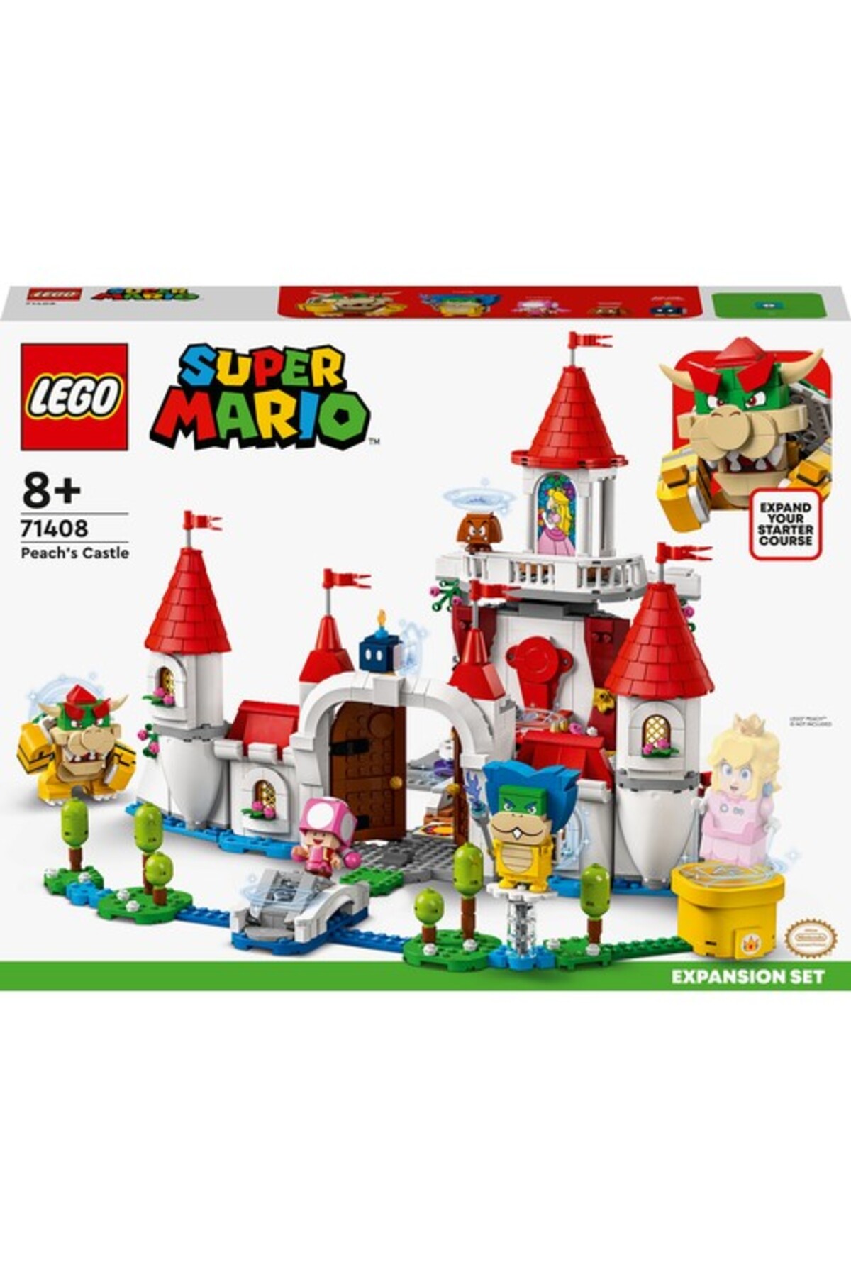 لگو و اسباب بازی های ساخت محور قلعه پرنسس هلو SUPER MARIO 71408 از ترکیه LEGO