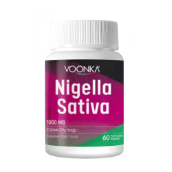 مکمل غذایی روغن سیاه‌دانه وونکا Voonka Nigella Sativa، ۶۲ کپسول