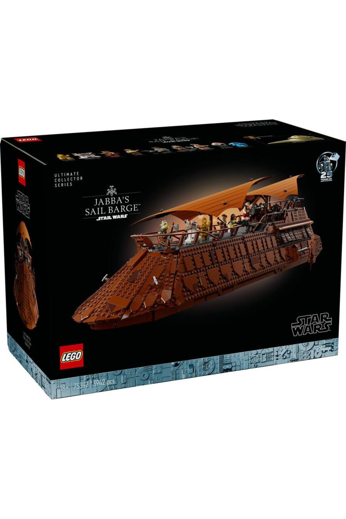 لگو و اسباب بازی های ساخت محور STAR WARS 75397 JABBA'S SAIL BARGE اورجینال LEGO