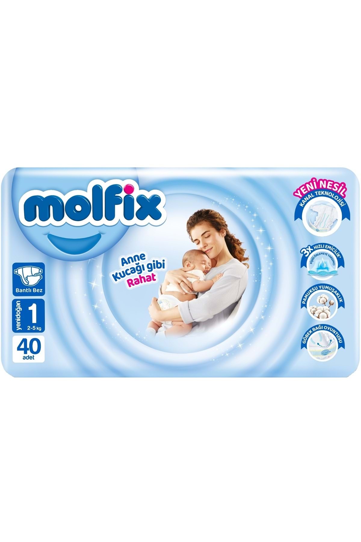 پوشک بچه سایز بچه: 1 2 تا 5 کیلوگرم نوزاد 240 تکه جامبو اکسترا پی کی اورجینال Molfix