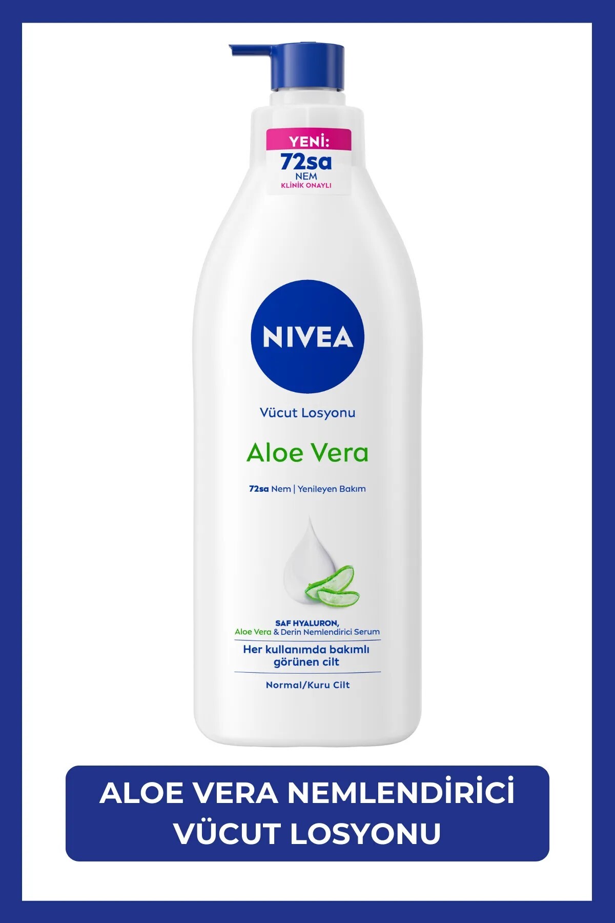NIVEA لوسیون بدن آلوئه ورا، برای پوست های عادی / خشک، 400 میلی لیتر
