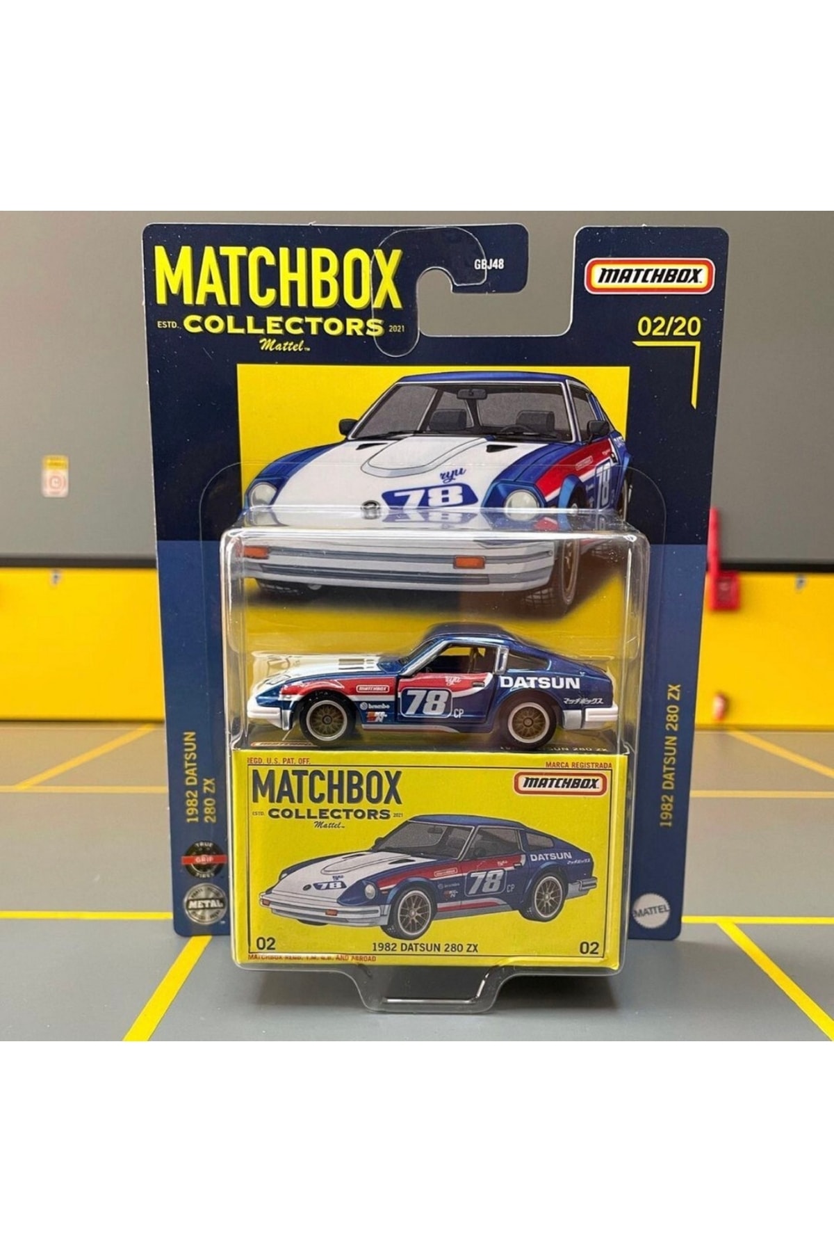مدل خودرو مجموعه 5 عددی ماشین اسباب بازی در مقیاس 1 64 C&amp;C MODEL GARAGE DIECAST METAL TOY CAR اورجینال Matchbox