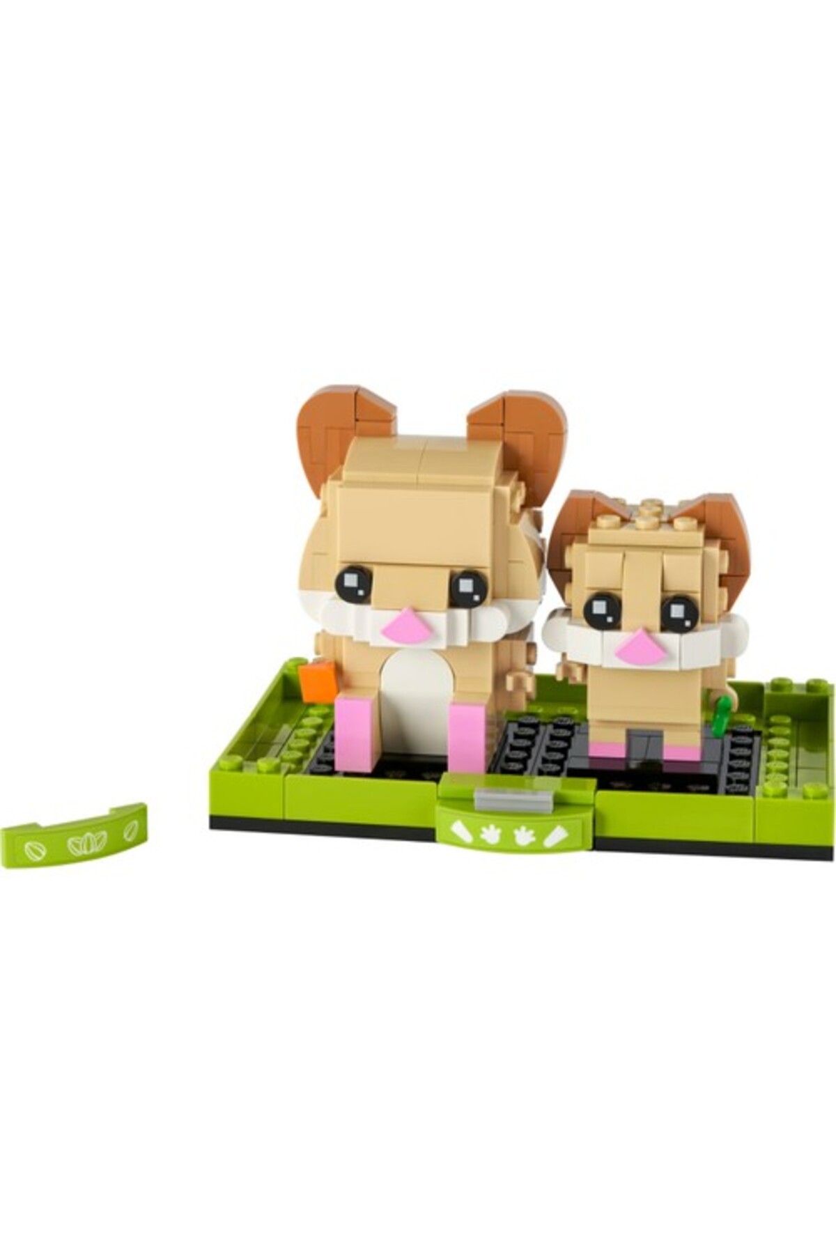لگو و اسباب بازی های ساخت محور 40482 همستر BRICKHEADZ اورجینال LEGO