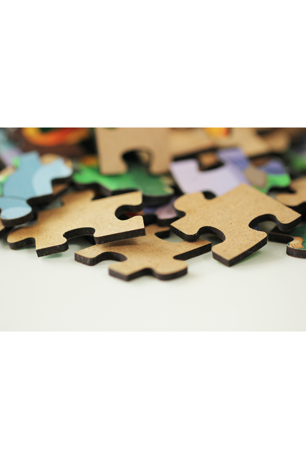 پازل میمون های هنری ها 50 قطعه چوبی اورجینال ارت Art Puzzle